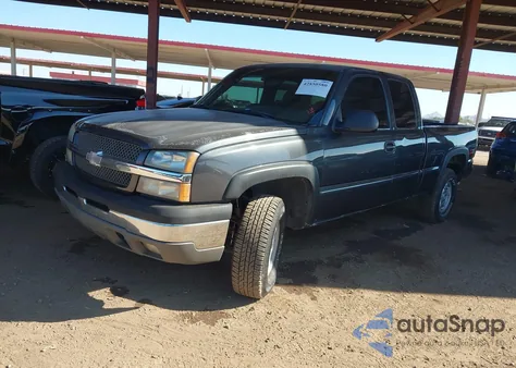 2003 Chevrolet Silverado 1500 Ls из США, поврежденный, VIN 2GCEK19V031233650